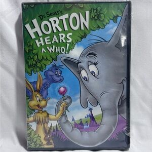 “NEW SEALED” DR. SEUSS’S HORTON HEARS A WHO! REMASTERED 1970 ORIGINAL TV CLASSIC